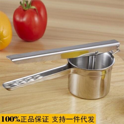 2016 New Manually Fruit and Vagutable tools Potato Mashers Ricers Stainless Steel Squeezer Reamers Kitchen Gadgets Creative