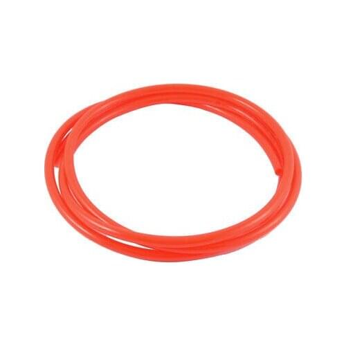 Polyurethane PU Air Tube Tubing Pipe Hose Orangered 3 Meters Length 8 x 5mm Dia