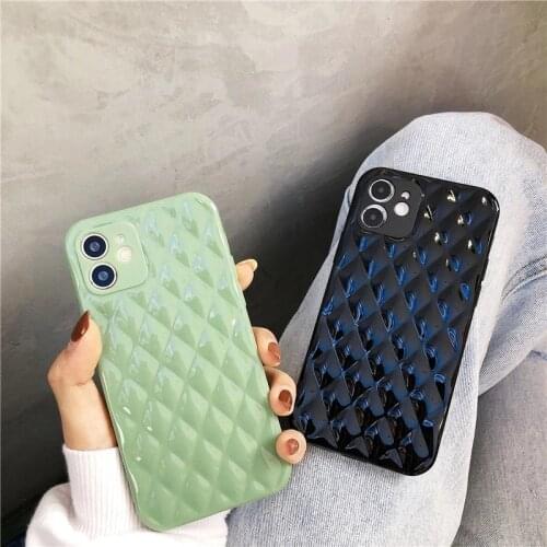 Luxury Candy Soft Silicone Case For iPhone 12 11 Pro X XR XS Max 12 Mini Soft Protection Back Phone Cover On SE 2020 7 8 Plus