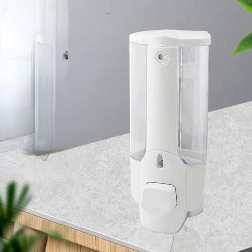 Manual Wall-mounted Plastic Soap Dispenser, Double-headed Mobile Phone Soap Dispenser, Press-out Dispenser