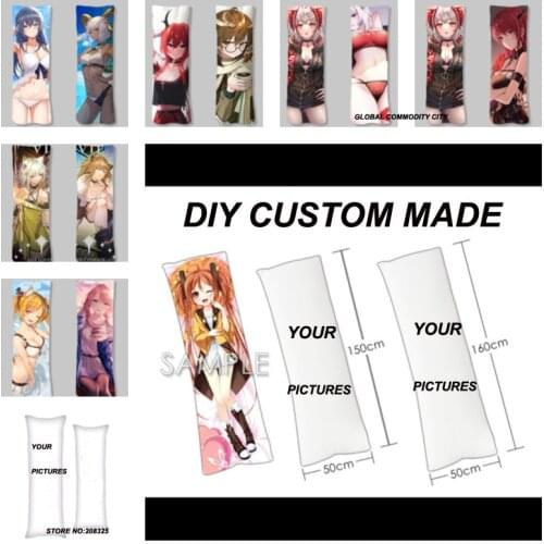 DIY Custom Anime Dakimakura Hugging Body Pillow Case DIY Printed Only One For You Throw Cushion Pillow Cover Home BeddING