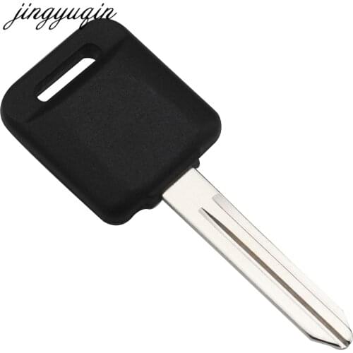 Jingyuqin Blank Key Replacement Transponder Key Shell for Nissan Teana Versa Livina Sylphy Tiida Sunny March X-trail