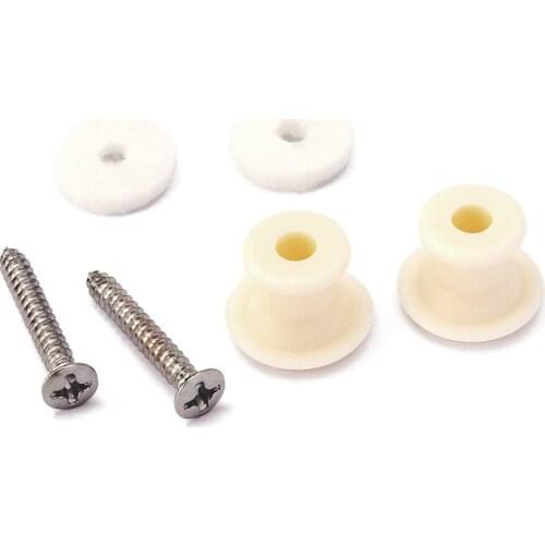 1 Set Guitar Strap Lock For Electric Guitar Bass Parts