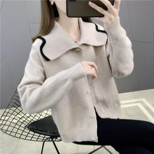 20856 hall 1 row 3 】 make dolls on the led color matching knitting cardigan [3500] 47