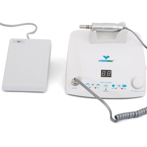 50,000 RPM brushless motor, using foot dental laboratory polishing kit QZ60 + W101E mobile dental microcomputer