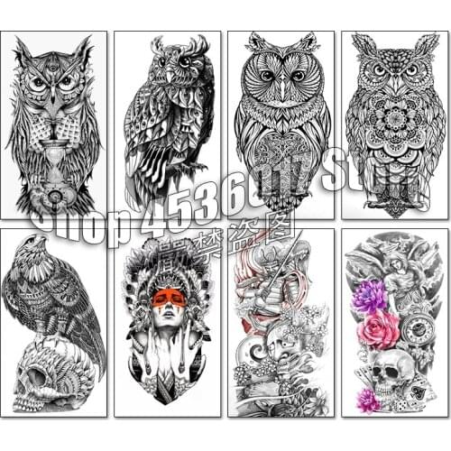 Flower and skull 5d Diy Diamond Painting Cross Stitch Diamond Embroidery Owl Full Mosaic Gifts Handmade Craft Picture Needlework