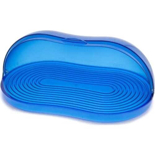 EWs Acrylic Blue Bread Storage Box