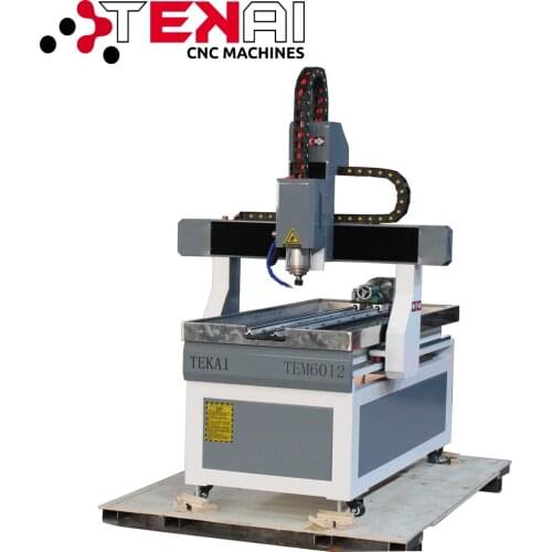 TEM6012 Cnc 3d Router Aluminum Plate Carve Router Cnc Machine 6090 6012 Kit 4th Axis ATC Servo Motor Desktop Machinery