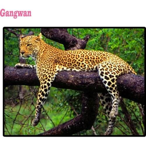 Forest animal Painting DIY Diamond Painting Leopard diamond Embroidery 5d mosaic Diamond cross stitch Salon decoration