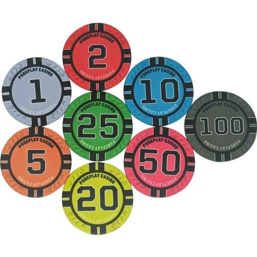 Any Design Can Do Ceramic Black Custom Poker Chip Sets Wholesale