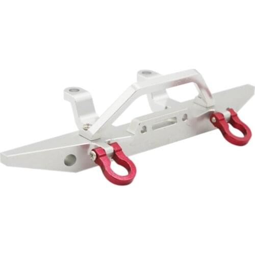 Metal Front Bumper for MN D90 D91 D96 MN90 MS 1/12 RC Car Upgrade Parts Accessories