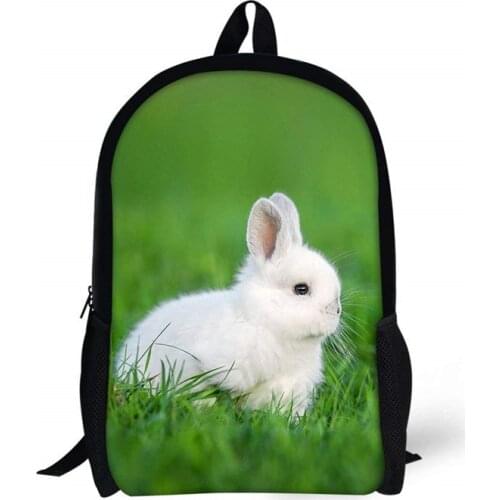 Cute Rabbit Backpack Kid Girls School Bags Toddler Backpack For Teenagers Kids Daily Bags Gift Backpacks Custom Made