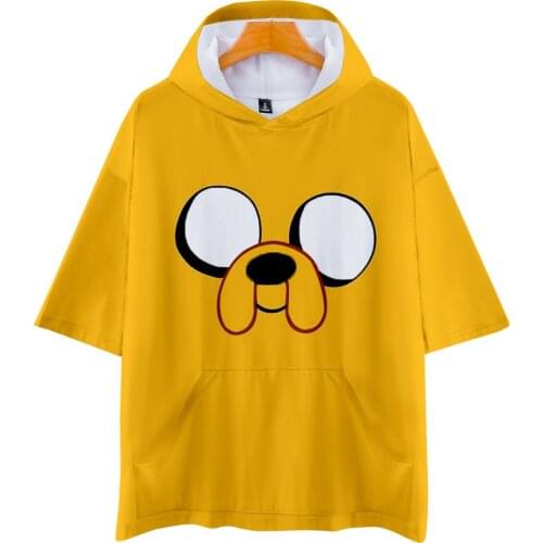 Adventure Time Finn And Jake The Dog Face T Shirt Men Women Fashion 3d Hoodie T-shirt Harajuku Streetwear Tshirt Tops Clothes