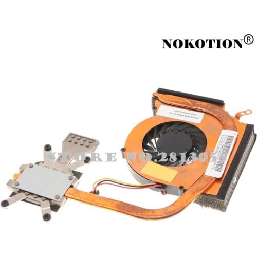 Nokotion 75Y4482 75Y4481 cooling fan radiator For Lenovo E40 E50 heatsink tested