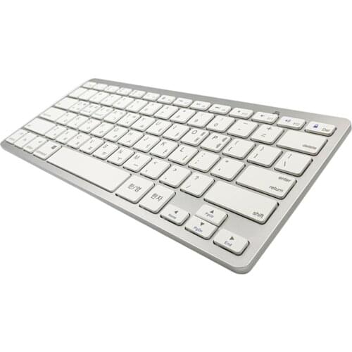 Portable Slim Korean 78 Keys Wireless Bluetooth Keyboard for Computer, Energy-saving