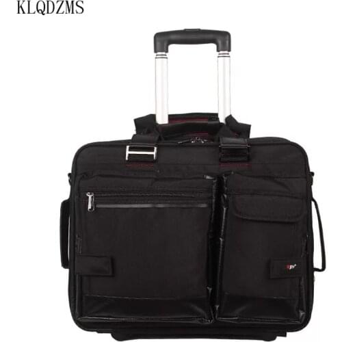 KLQDZMS 18inch boarding box trolley luggage Portable luggage,High-end quality suitcase,Business travel suitcase