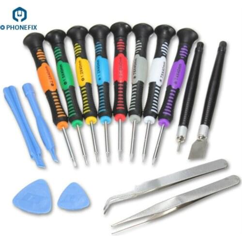 Professional 2408A-1 16 In 1 Screwdriver Set Prying Tools Opening Repair for Mobile Phone LCD Screen Opening Disassemble Tools