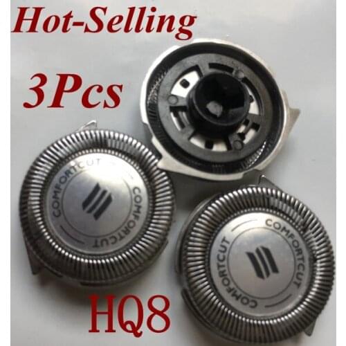 3Pcs HQ8 razor blade replace Head for PHILIPS Shaver PT730 PT735 PT860 PT870 AT750 AT751 AT890 AT891 HQ7120 HQ7100 HQ7140 HQ7160