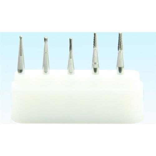 Dental Clinic Kit Preparation Teeth Kit 5 pcs For Student or Beginners Tugsten Carbide RA SLOW SPEED Clinic Dentist Burs Tools