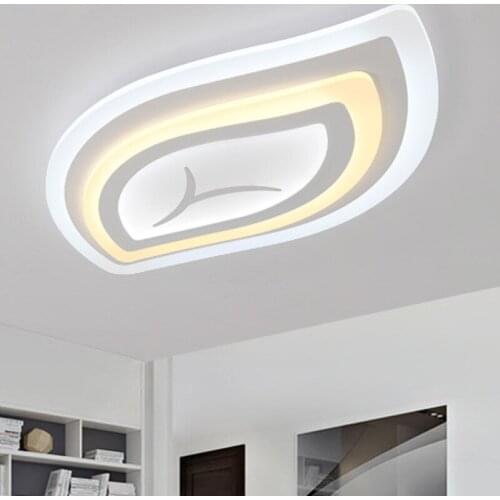 Led Ceiling Light Pastoral Style Living Room Light Creative Warm Leaf Master Bedroom Light Ultra-thin Dining Room Study Light