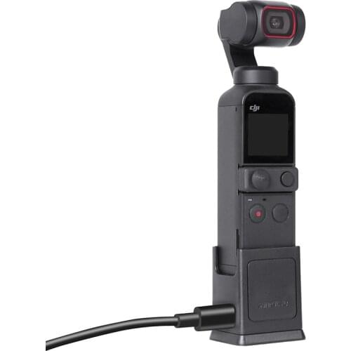 USB-C Port DJI Pocket 2 Charging Base Mount Stand Extension Bracket Compatible with Tripod Head for DJI Pocket 2/OSMO Pocket