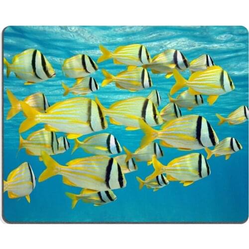Generic Customized Rubber Mousepad Gaming Mouse Pad Natural Rubber Gaming Mousepad corals under the sea with colorful