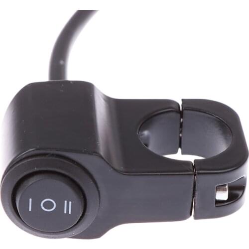 Motorcycle Handlebar On Off Switch 12V Waterproof ATV Headlight Fog Light