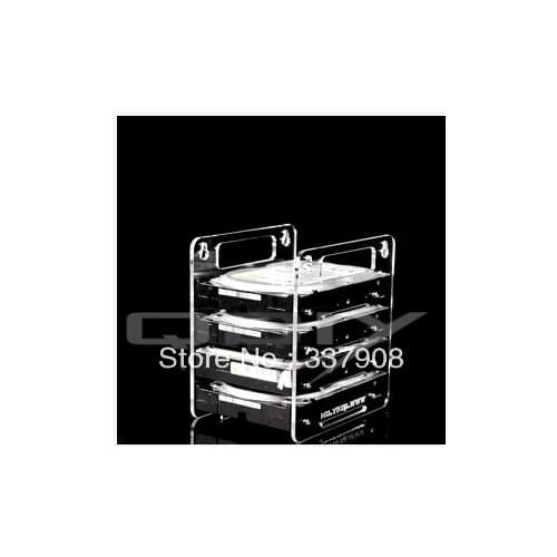 YJ-Y4G Hanging Acrylic 3.5 Inch Hard Drive Mount Hard Drive Box For DIY