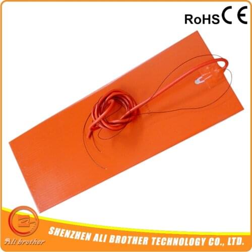 300*600*1.5mm,220v 750w. Silicone Heater Mat. w/100k thermistor,3M Tape,heater pad for 3D Printer. Heatbed, Heatblanket