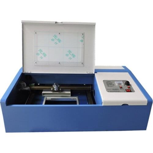 3020 K40 portable laser engraver machine for marking rubber stamp