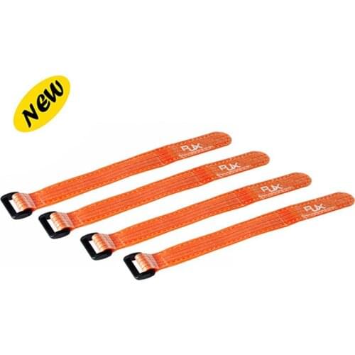 4Pcs Fiber High Strength Battery Straps Orange 200x20mmx4pcs For Helicopter RC Multirotor FPV Quadcopter Racing Drone Spare Part