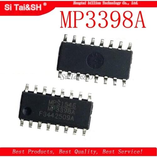 5pcs/lot MP3398 MP3398A MP3398AGF-ZTR MP3398GS-LF-Z SOP-16