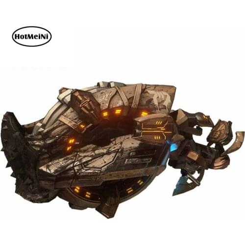 HotMeiNi 13cm x 7.4cm for Halo Alpha Fine Decal Anime Bumper Decoration 3D Waterproof Vinyl SUV Funny Material Car Stickers