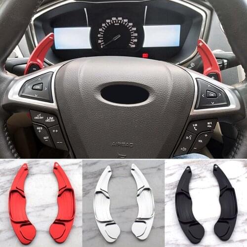 ANZULWANG For Ford Mondeo/ Edge/Taurus auto car styling Aluminum Steering Wheel DSG Shift Paddle Shifter Gear Extension