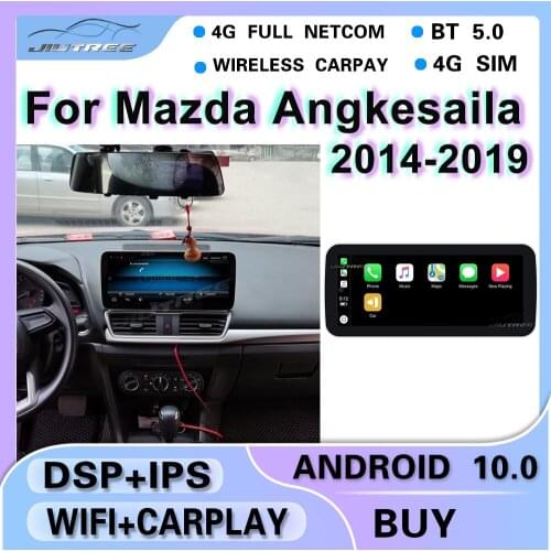 Dual System 128G Android Car Radio For Mazda 3 Angkesaila 2014-2019 Car Monitor Stereo Multimedia Player Navigation Head Unit