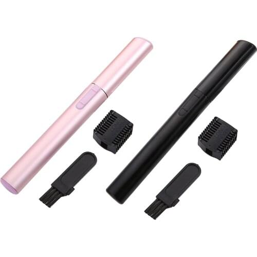 Electric Eyebrow Facial Hair Remover Safe Painless Epilator Trimmer Shaver Makeup Eye Brow Epilator Facial Hair Shaver Razors