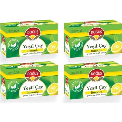 PERFECT WITH ITS WONDERFUL FLAVORS Doğuş Yeşilçay Plain 20 Pieces 4 Pieces FREE SHİPPİNG