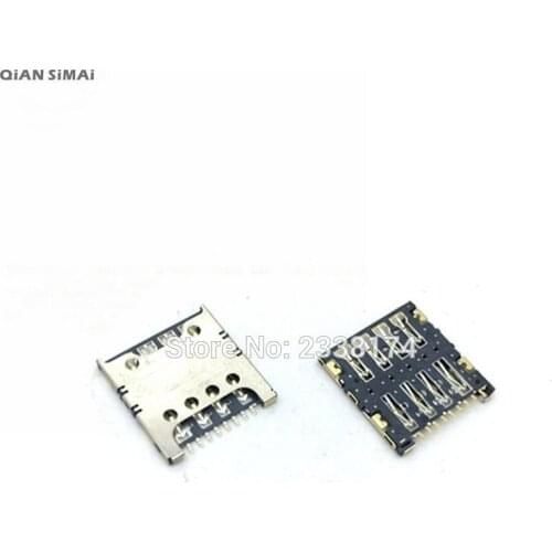 QiAN SiMAi For Huawei Honor 3X 4X G750 3C C8817E T00 T10 L02 L01 B199 4C C8817 New sim card slot Socket Card Tray Repair Parts