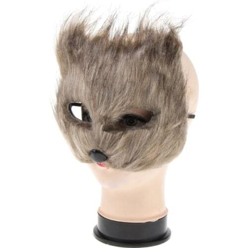 Halloween Fox Mask Masquerade Mask Cosplay Party Costume Fancy Dress