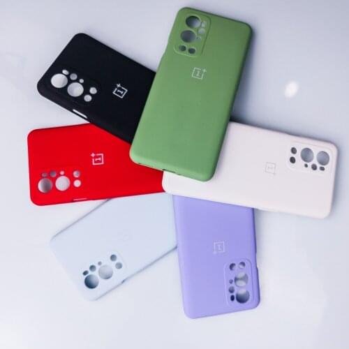 Original Oneplus 9pro Soft liquid silicone case For One plus 9 pro slim soft back cover one plus 9 pro