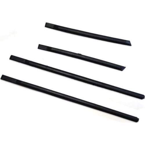 SET 4 PCS Side Rub Strip Moulding FOR Vw Golf Mk2 Jetta Mk2 5Dr