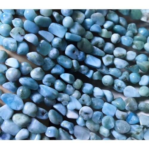 Natural larimar stone irregular Beads Loose Perle crystal for jewelry making DIY bracelet necklace needlework
