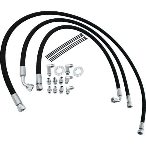Transmission Cooler Lines Hoses Heavy Duty For Chevy GMC 6.6L Duramax 01-05