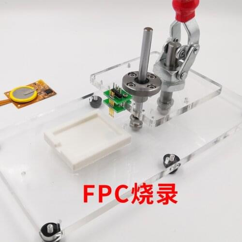PCB Wiring Terminal Board Test Frame Jig Tool Fixture Quick Clip JTAG 2.54 Pin