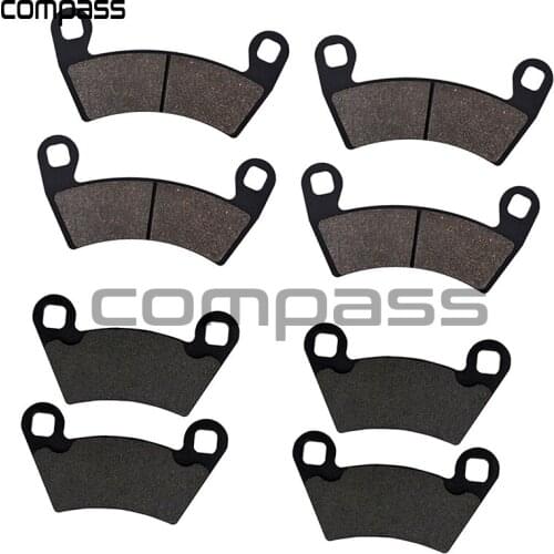 Motorcycle Front and Rear Brake Pads for POLARIS 500 Ranger EFI 4x4 HO 2009-2010