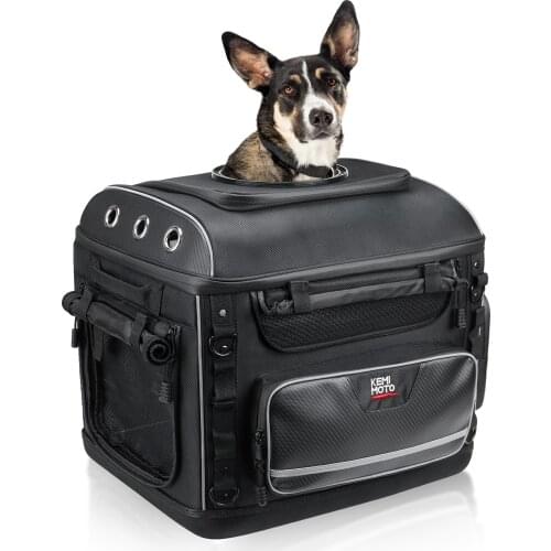 Peg Bag For BMW For Street Glide Road King Motorcycle Pet Dog/Cat Bag with Passenger Seat Luggage Rack For Touring Trike Model