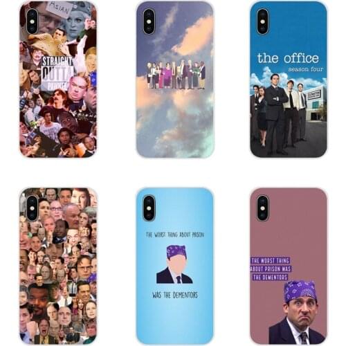 Transparent TPU Cases The office tv show Remarkable For Huawei G7 G8 P8 P9 P10 P20 P30 Lite Mini Pro P Smart Plus 2017 2018 2019