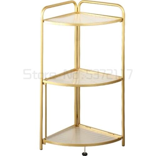 Toilet rack supplies Daquan toilet washbasin triangle storage rack multi-layer rack