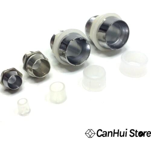 10 p 3mm 5mm 8mm 10mm Chrome Metall LED Halter Lünette Clip Montieren Panel Display Halter für 3mm LEDs Licht-emittierende D