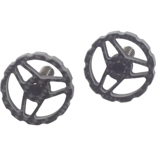 Bike Hinge Levers Titanium Alloy Limit Screw Nut For Brompton MBX Frame Quick Release Buckle Bicycle Skewer